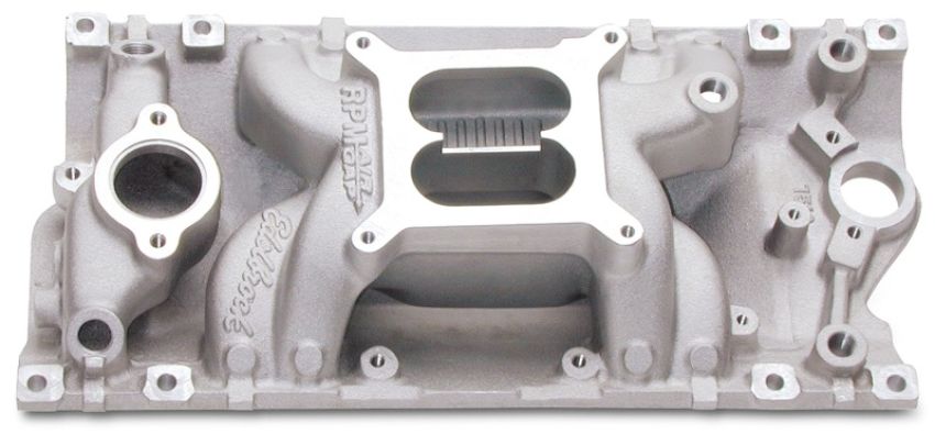 EDELBROCK EDE7516 SBC Performer RPM A/G Manifold - 262-400
