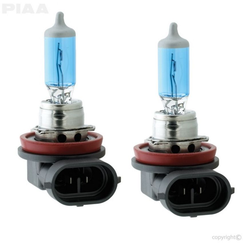 PIAA 18235 PIAA H8 XTreme White Plus Twin Pack Halogen Bulbs