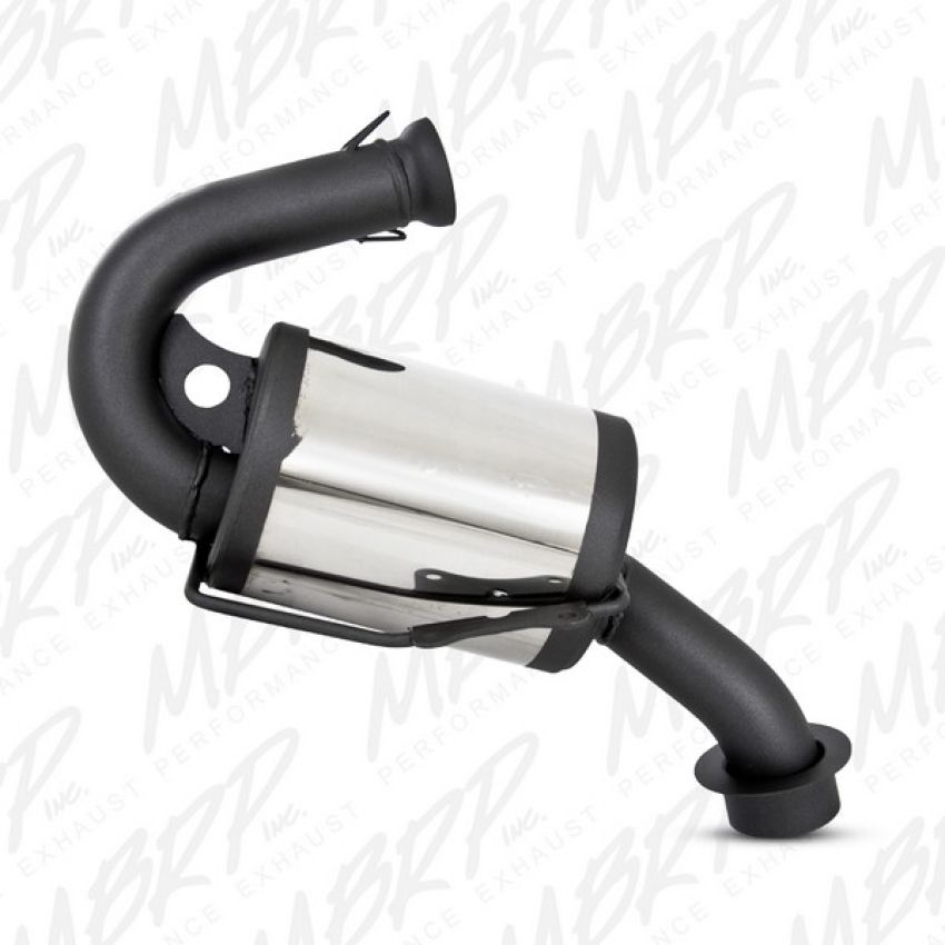 MBRP Exhaust 1825207 Trail Muffler; Bolt-on Design; Packed Muffler.