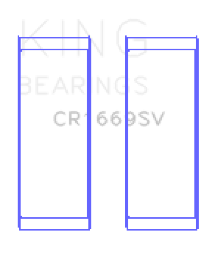 King Volkswagen AZV/CFAC/AWX (Size +0.75mm) Connecting Rod Bearing Set