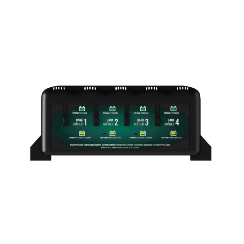 Battery Tender 022-0148-DL-WH 4 Bank 12V 1.25A Battery Charger