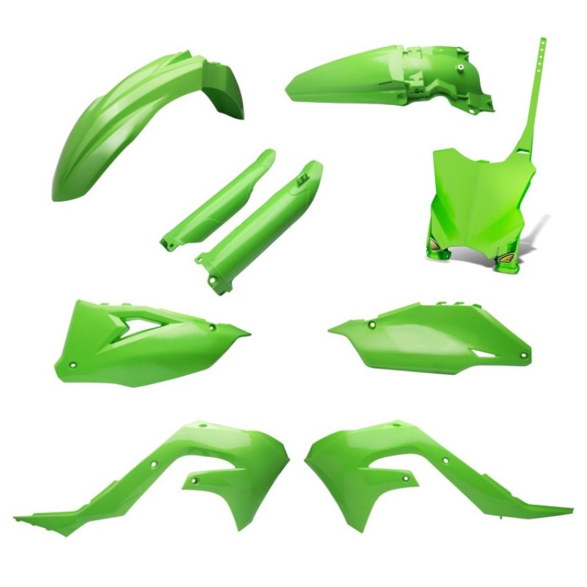 Cycra 1CYC-9325-02 21-23 Kawasaki KX450X Powerflow Body Kit Stock - OEM