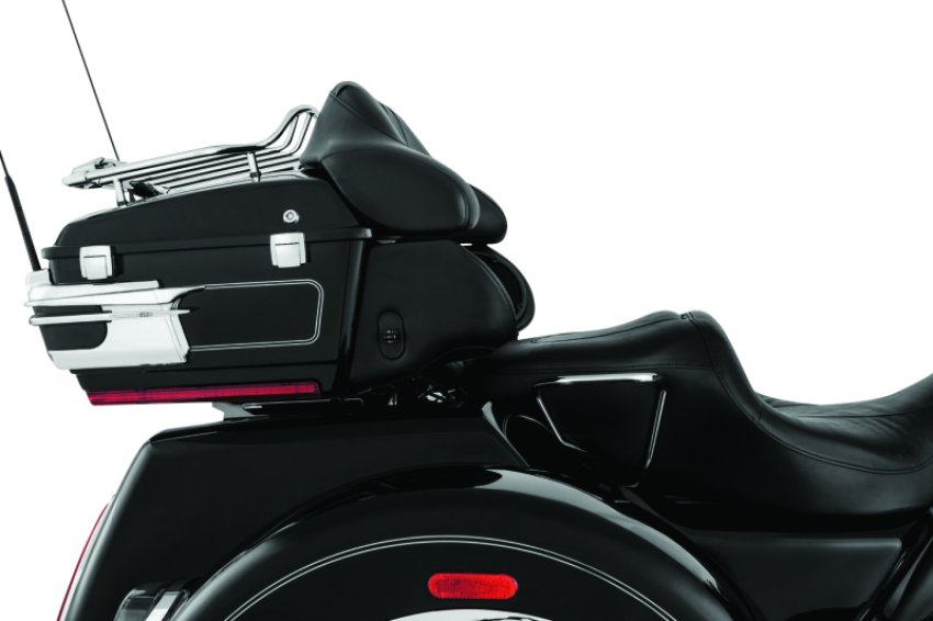 Kuryakyn 8957 Relocator For Tour Pak 09-13 Touring Models Black
