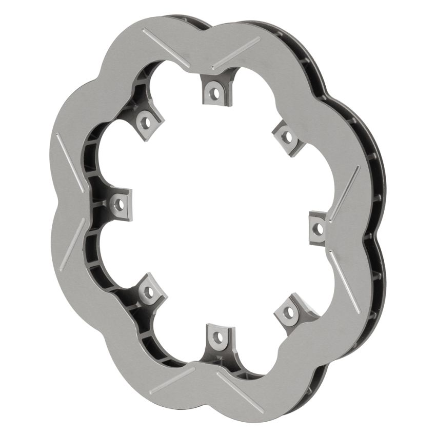 Wilwood 160-17781 Super Alloy Scalloped Slotted Rotor 11.75in Dia - 0.81in Width - 32 Vane - 8x7in Bolt Circle
