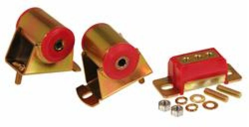 Prothane 1-1906 Jeep Motor & Trans Mount Kit - Red