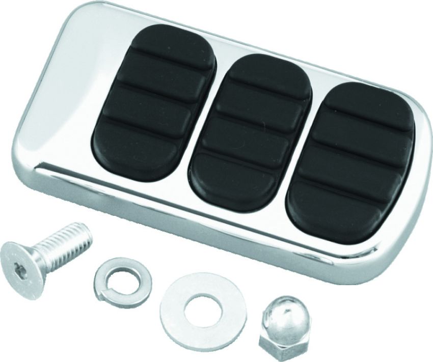 Kuryakyn 8027 ISO Standard Brake Pedal Pad Chrome