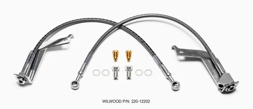 Wilwood 220-12202 Flexline Kit Rear 99-04 Ford Mustang GT
