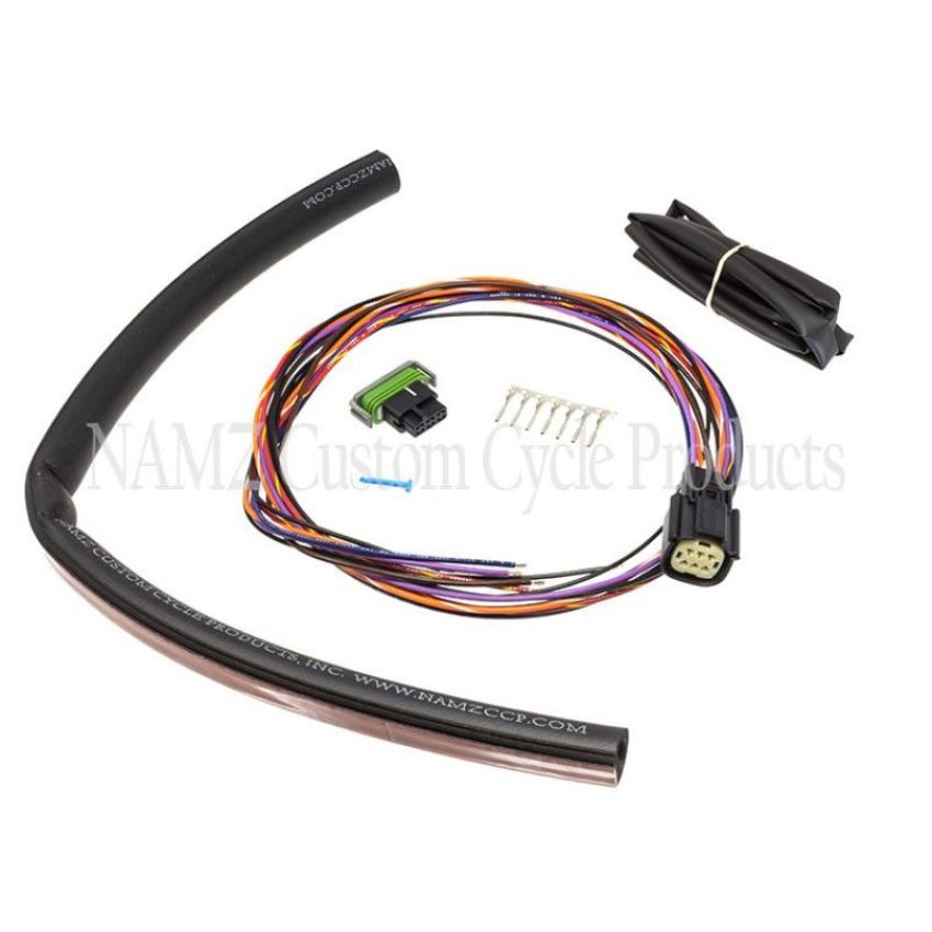 NAMZ NRFH-02 10-13 Road/Street Glide Plug-N-Play Rear Fender Harness (Incl. 6-Pos Molex w/12-Pos Fascia Con)