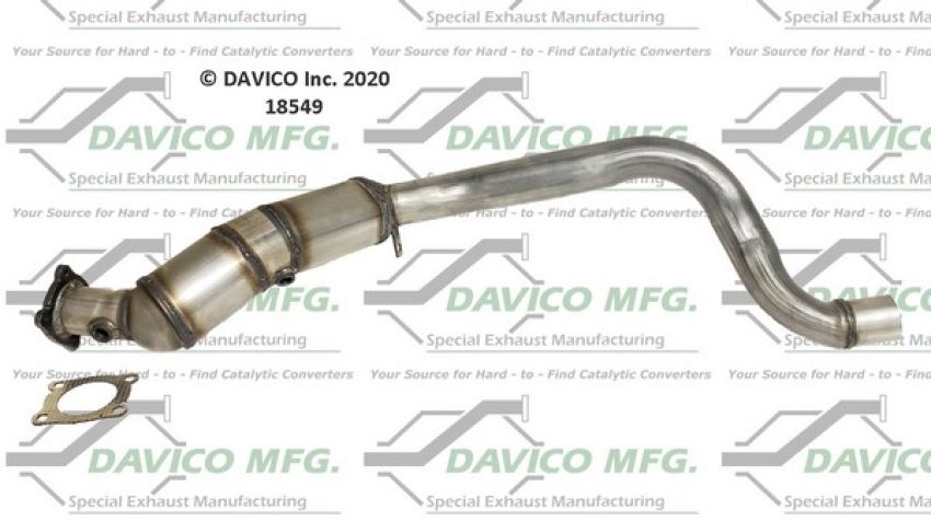 Davico Mfg 18549 Direct Fit Catalytic Converter