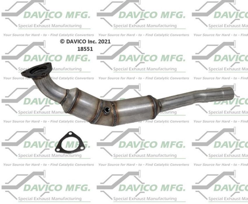 Davico Mfg 18551 Direct Fit Catalytic Converter