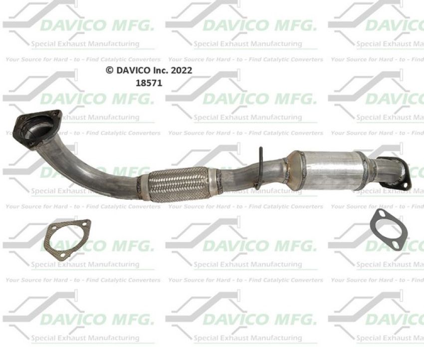 Davico Mfg 18571 Direct Fit Catalytic Converter