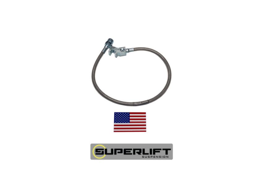 Superlift 91515 99-10 Ford F-250/F-350 w/ 4-10in Lift Kit (Single) Bullet Proof Brake Hose