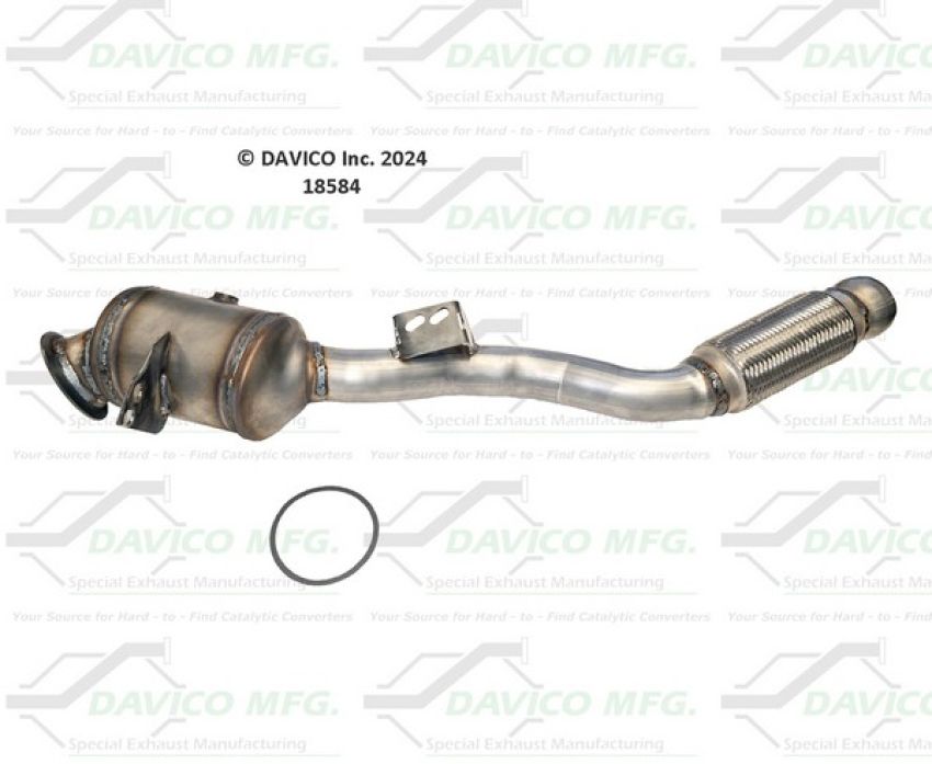 Davico Mfg 18584 Direct Fit Catalytic Converter