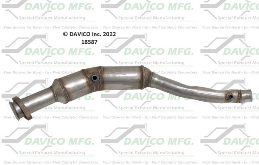 Davico Mfg 18587 Direct Fit Catalytic Converter