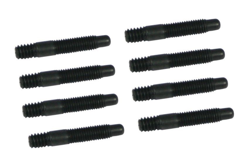 Moroso 97040 Oil Pan Stud Kit - Bullet Nose - 1/4-20 & 28 - 8 Pack