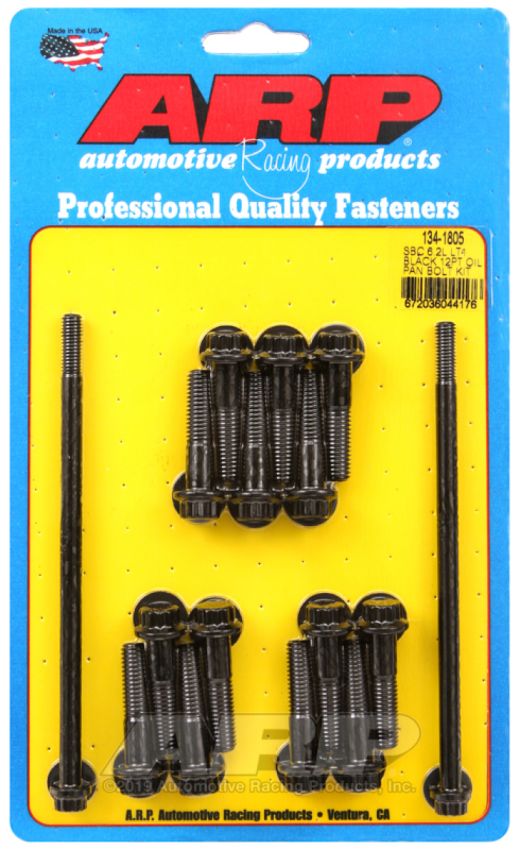 ARP ARP134-1805 Oil Pan Bolt Kit - GM LT1 6.2L 12pt