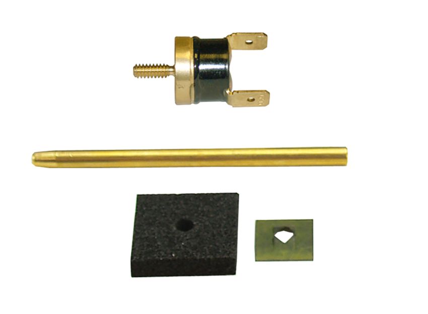 Derale 18748 Standard Single Stage 180°F Fan Controller with Thread In Probe, 15 Amp