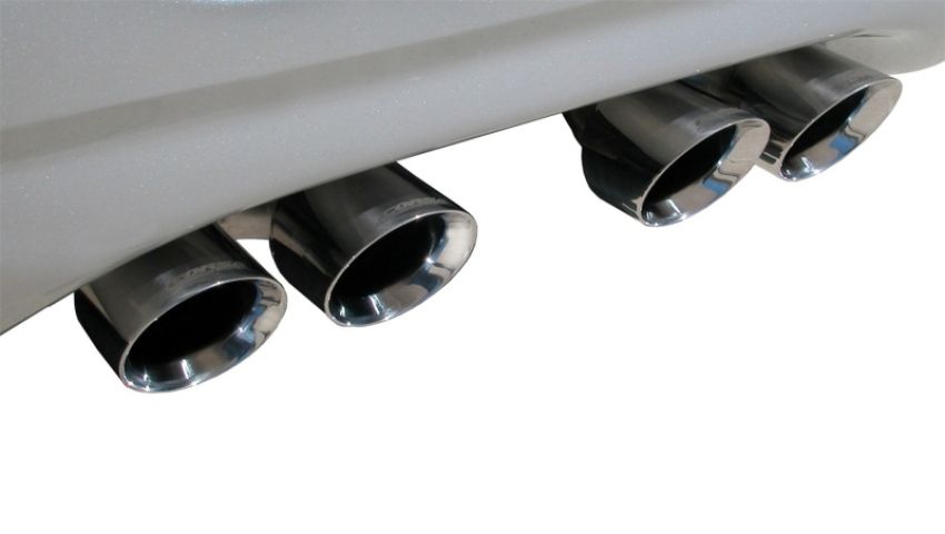 CORSA Performance 14111 Corsa 1997-2004 Chevrolet Corvette C5 Z06 5.7L V8 Polished Sport Axle-Back Exhaust