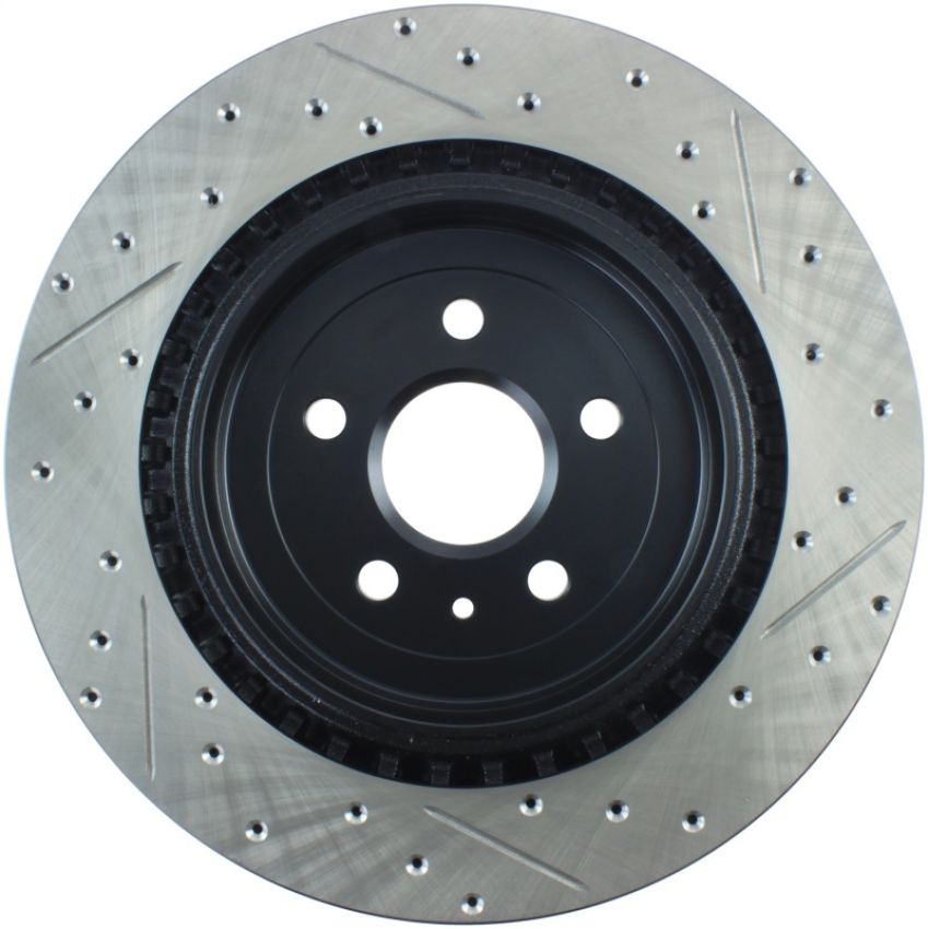 Stoptech 127.62119R Slotted & Drilled Sport Brake Rotor