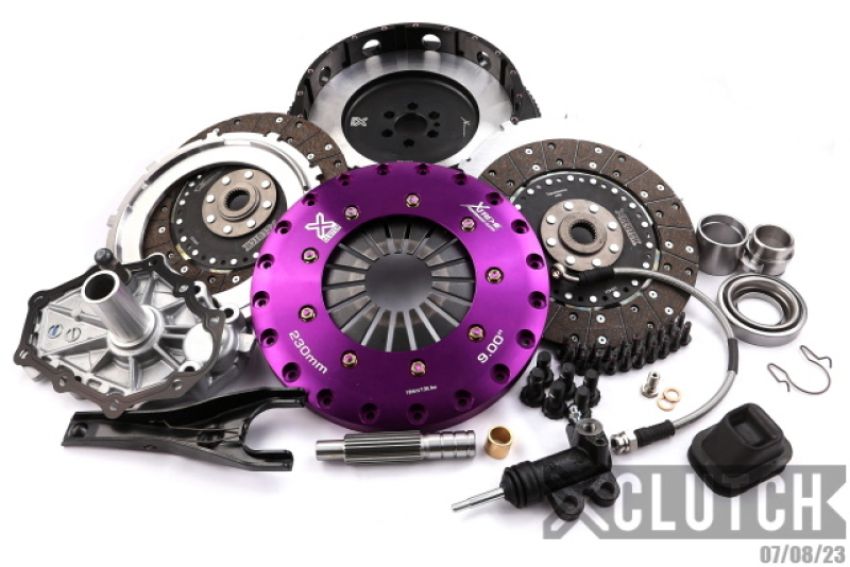 XCLUTCH XKNI23582-2G 01-02 Nissan Pathfinder SE 3.5L 9in Twin Solid Organic Clutch Kit