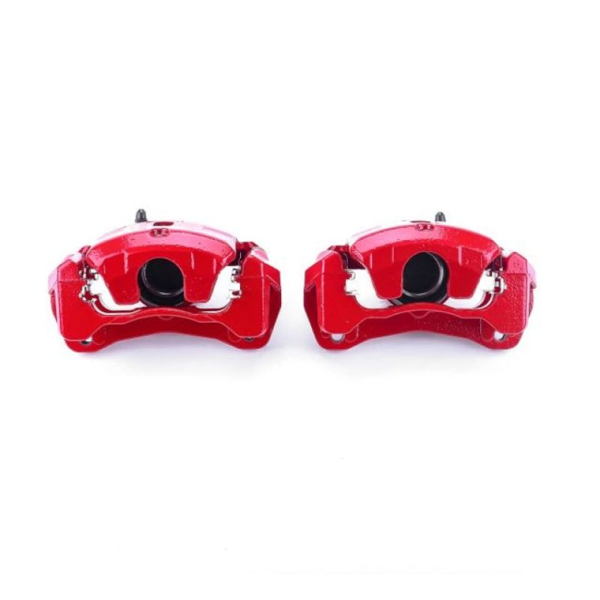 PowerStop S2614C Red Powder Coated Calipers