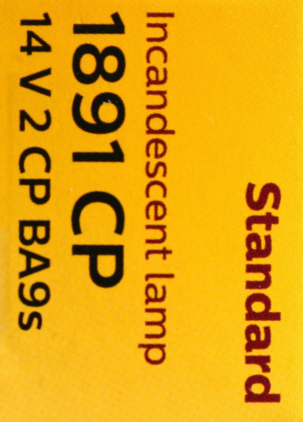 Philips 1891CP Philips Standard Miniature 1891 Pack of 10