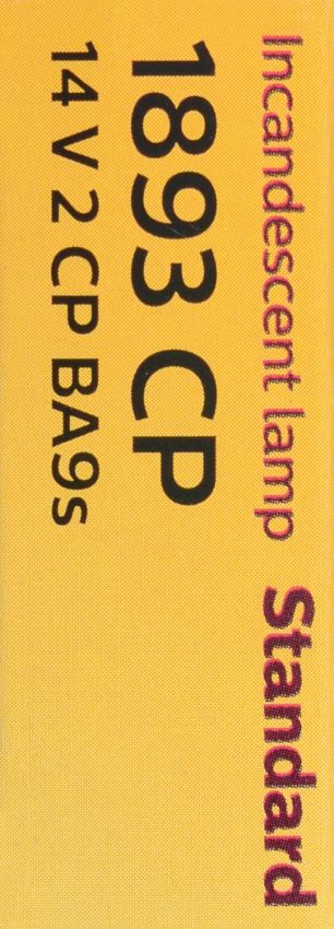 Philips 1893CP Philips Standard Miniature 1893 Pack of 10