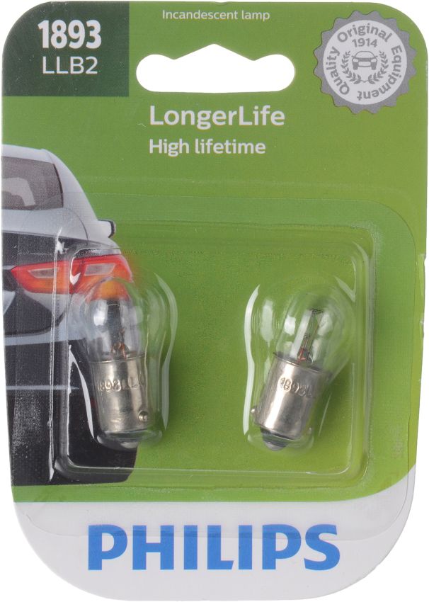 Philips 1893LLB2 Philips LongerLife Miniature 1893LL