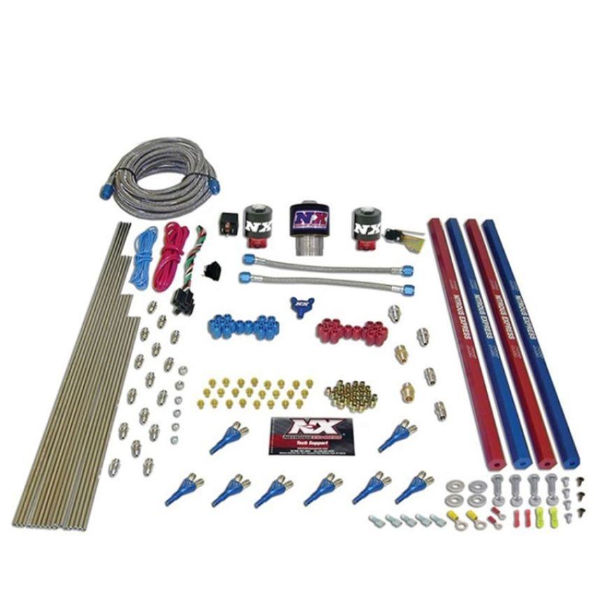 Nitrous Express 91206-00 PRO-SHK/GAS (200,300,400,500,600HP) W/ RAILS LESS BOTTLE