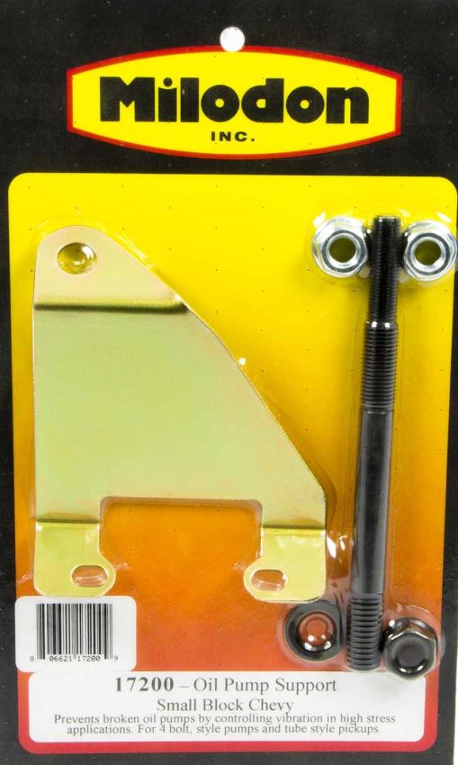 MILODON MIL17200 SBC Oil Pump Support Bracket