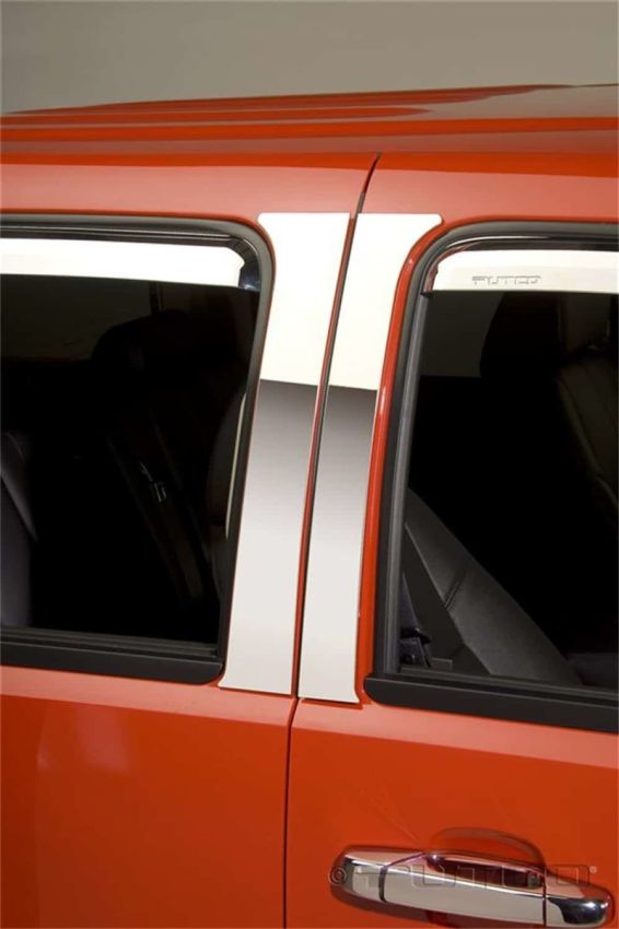 Putco 402616 07-14 GMC Yukon - 4pcs Stainless Steel Pillar Posts Classic