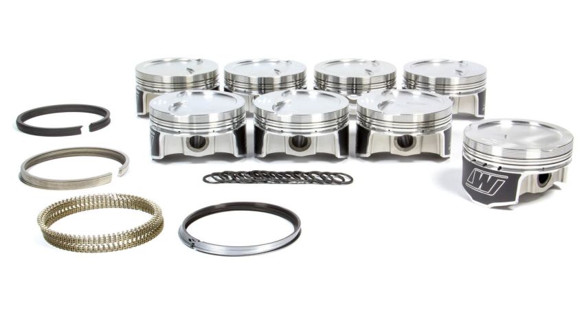 Wiseco K444X05 Piston Set, Chevrolet, LS, 4.005 in. Bore, Professional, Set of 8
