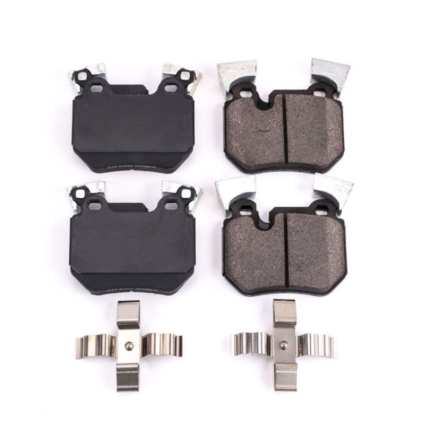 PowerStop 17-1372 PowerStop - Z17 Low-Dust Ceramic Brake Pads with Hardware
