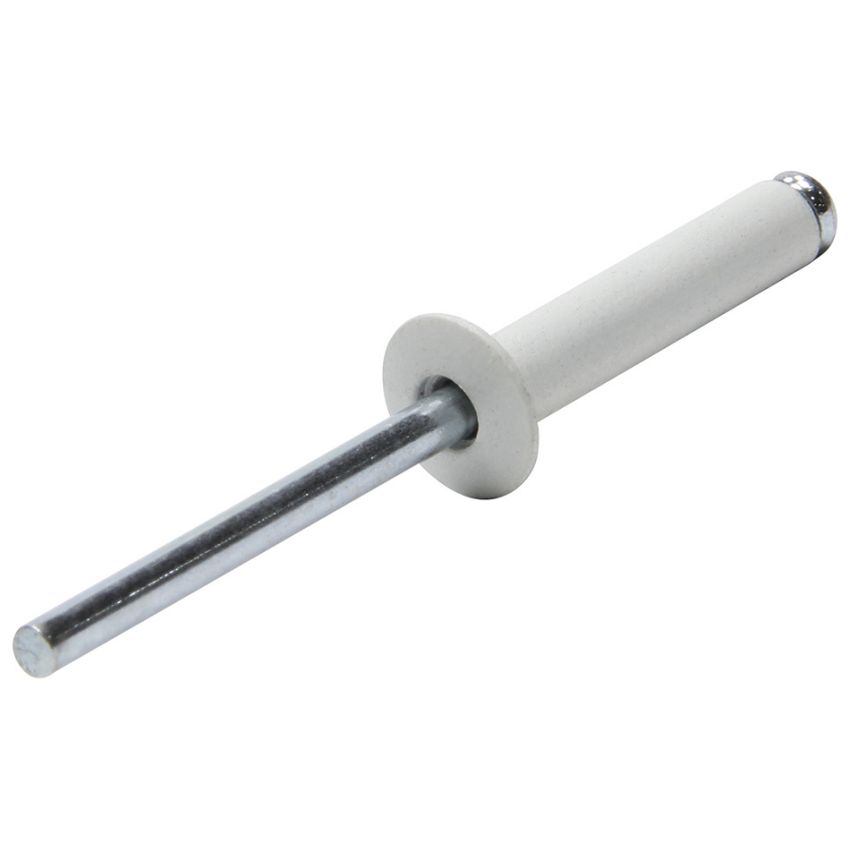 ALLSTAR PERFORMANCE ALL18021 Sm Hd Rivet White 250pk