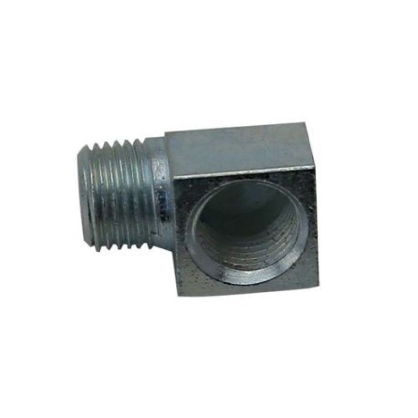S&S Cycle 106-2682 1/8-27 NPTF x .500in Male/Female 90 Degree Pipe Fitting