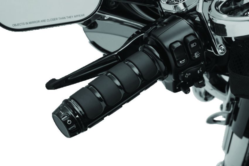 Kuryakyn 6781 ISO Grips For Heated Grips Black