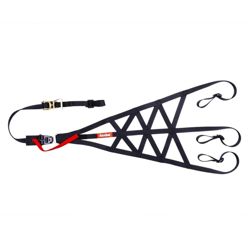 RACEQUIP RQP828998 Rollcage Net Side Black SFI 37.1