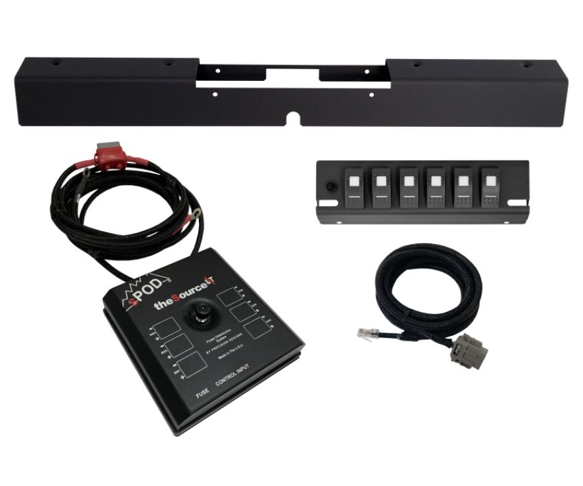 SPOD 873045 03-06 Jeep Wrangler TJ/LJ SourceLT w/ Blue LED Switches