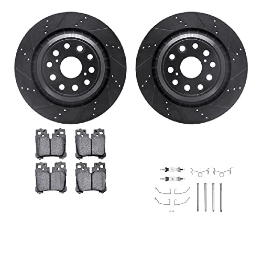 Dynamic Friction 8612-75004 Rotor Kit