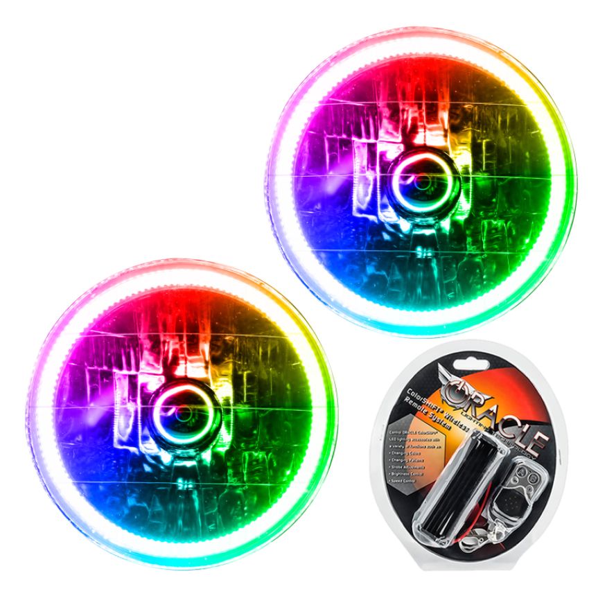 Oracle Lighting 7081-330 SMD Pre-Assembled Headlights, ColorSHIFT