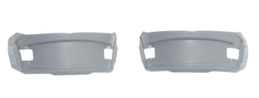 Cycra 1CYC-0012-80 Fork Protector Pad Kit - Grey