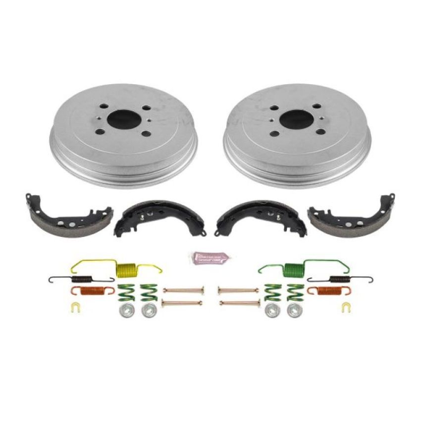 PowerStop KOE15365DK Power Stop 04-06 Scion xA Rear Autospecialty Drum Kit