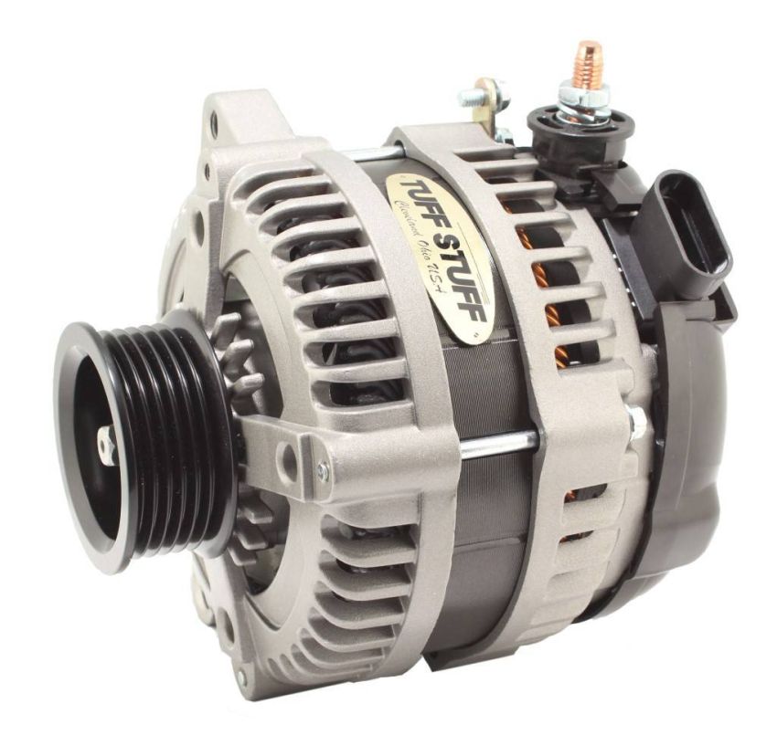 TUFF-STUFF TFS8320FC6GOE 225 MAX AMP Alternator 6-Groove OEM Wire  Cast