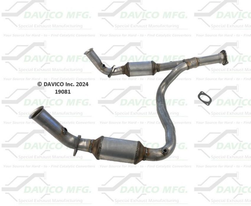 Davico Mfg 19081 Direct Fit Catalytic Converter
