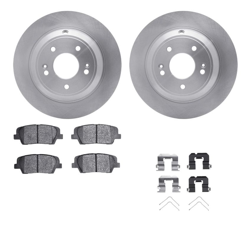 Dynamic Friction 6512-21197 Rotor Kit