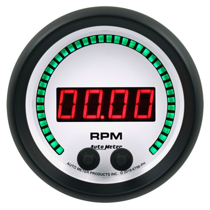 AutoMeter 6798-PH GAUGE, TACHOMETER, 3 3/8