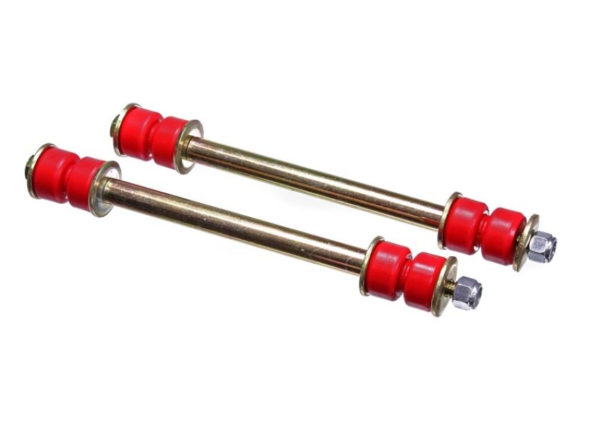 Energy Suspension 9.8175R Universal Fixed Length Red End Link Set (6in Length)