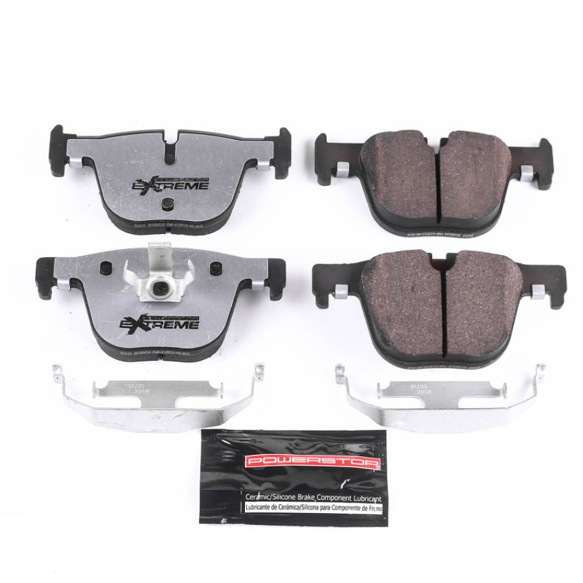 PowerStop Z26-1610 PowerStop - Z26 Performance Carbon-Fiber Ceramic Brake Pads with Hardware Kit
