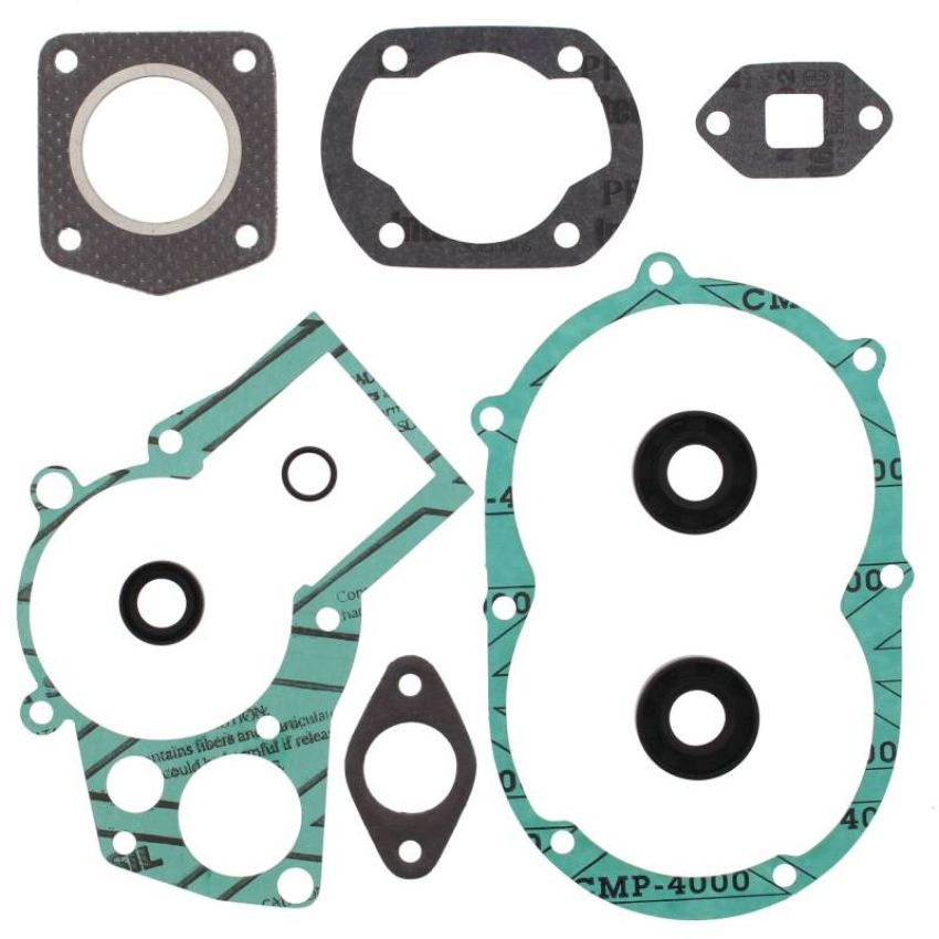 Vertex Pistons 811301 Vertex Gaskets 97-00 KTM MINI ADV 50 Complete Gasket Kit w/ Oil Seals