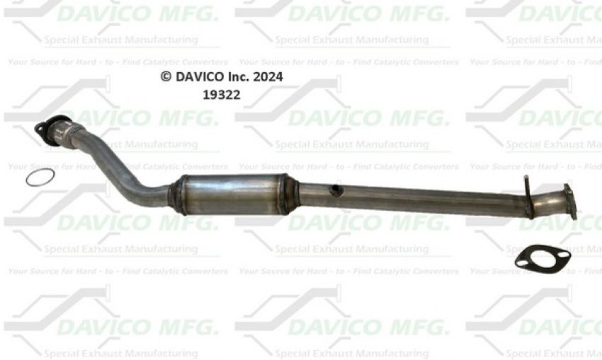 Davico Mfg 49322 Direct Fit Catalytic Converter